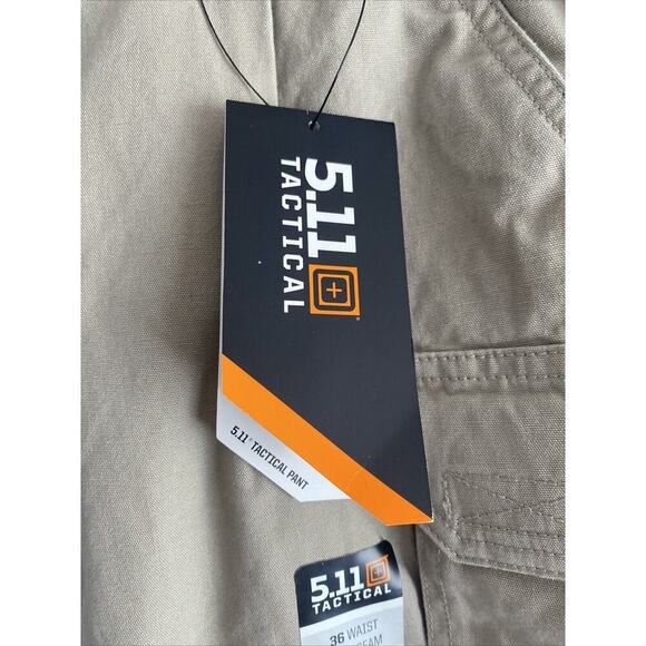 5.11 Tactical Pants Men's NEW Khaki Pants 36X32 Utility - Picture 4 of 6